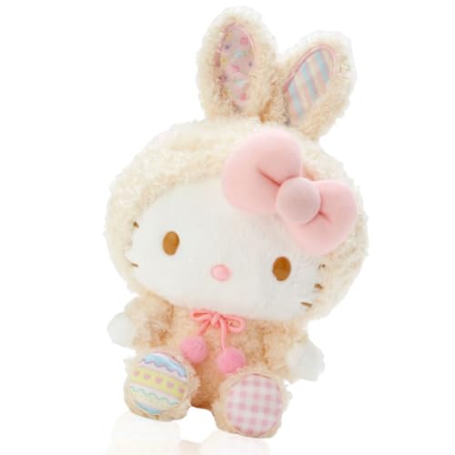 DKLQXCE Hellokkitty Plüschtiere, Hellokkitty Kawaii Plüsch, Hellokkitty Stofftier Plüschtier für Kinder Kaninchen Puppe Plüsch Plüschfigur Kuscheltier Ausgestopftes Spielzeug Plush Doll Toy 30 cm von DKLQXCE