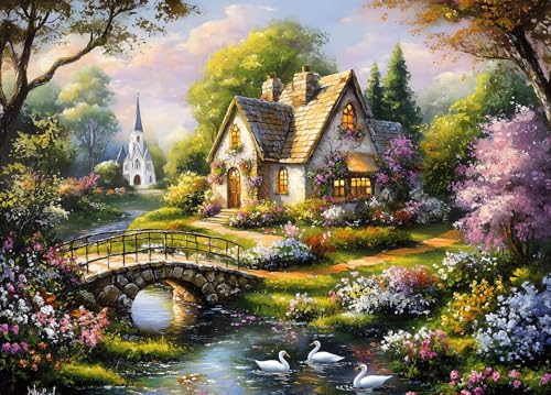 Beautiful Cottage Jigsaw Puzzle 1000 Teile Erwachsene Quaint Church Puzzle Erwachsene 1000 Teile Puzzles Geschenkideen Beautiful Cottage Jigsaw Puzzle 1000 Teile Erwachsene Quaint Church Puzzle Erwachsene 1000 Teile Puzzles Geschenkideen von DKijoys