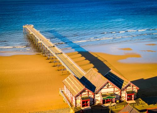 Saltburn Pier Puzzle 1000 Teile Erwachsene Saltburn by The Sea Puzzle Erwachsene 1000 Teile Puzzles Geschenkideen von DKijoys