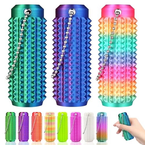 3 Stücke Mini Ouchies Pain Fidget,Anti Stress Sensorik Spielzeug Erwachsene,Pocket Stress Fidget Keychain with Spiky Texture Roller, ADHS Spielzeug für Stressabbau und Fokus,Novelty Gifts for Friends. 3 Stücke Mini Ouchies Pain Fidget,Anti Stress Sensorik Spielzeug Erwachsene,Pocket Stress Fidget Keychain with Spiky Texture Roller, ADHS Spielzeug für Stressabbau und Fokus,Novelty Gifts for Friends. von DLAIUSMALL