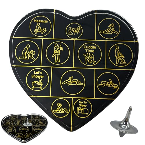 DLAIUSMALL Dice Food Decisions Spinning top Game (S-Love) von DLAIUSMALL