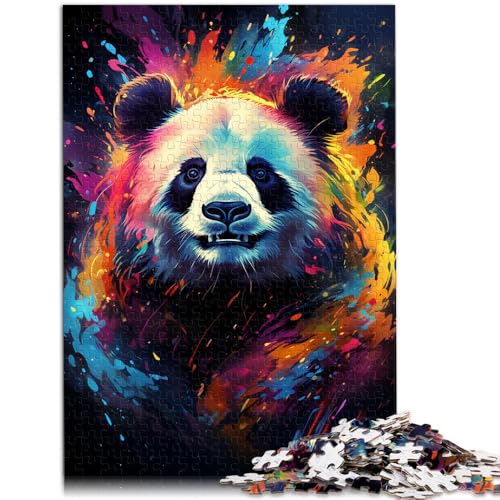 Puzzle „Süßer Kleiner Panda“ 1000 Teile für Erwachsene 50 x 75 cm Holzpuzzle Lernspiel für Erwachsene und Kinder ab 14 Jahren von DLBHSG