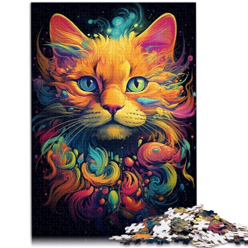 Puzzle 1000 Teile für Erwachsene Katzen-Denkspiel 50 x 75 cm Spaß für zu Hause Geburtstagsgeschenk Reisegeschenk für 14-Jährige Puzzle 1000 Teile für Erwachsene Katzen-Denkspiel 50 x 75 cm Spaß für zu Hause Geburtstagsgeschenk Reisegeschenk für 14-Jährige von DLBHSG