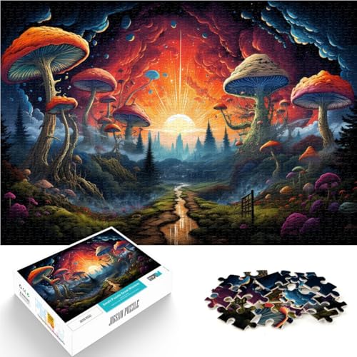 Puzzle Erwachsene Landschaftspuzzle 1000 Teile Puzzle Erwachsene und Kinder50x75cm Holzpuzzle Spiele Spielzeug Geschenk Erwachsene und Kinder ab 14 Jahren von DLBHSG