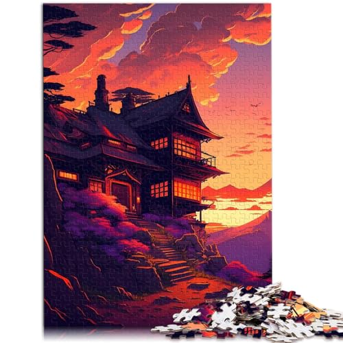 Puzzle-Geschenk „Wunderbare Welt“ 1000 Teile Puzzle für Erwachsene Geschenke50x75cm Holzpuzzle Stressabbau-Spielzeug für Erwachsene und Kinder ab 14 Jahren von DLBHSG