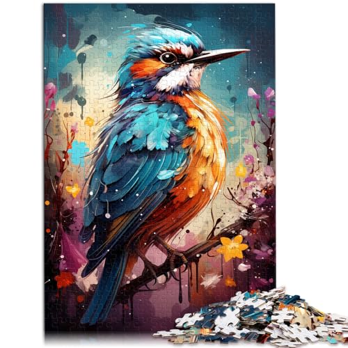 Puzzle Vögel 1000 Teile für Erwachsene 49,7 x 75,4 cm Holzpuzzle zur Heimdekoration für Erwachsene und Kinder ab 14 Jahren von DLBHSG