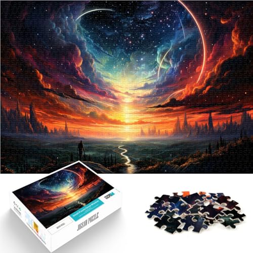 Puzzle für Erwachsene Der Fantasiehimmel des Universums 1000-teiliges Puzzle Lernspiele 19,7 x 29,5 Zoll Holzpuzzle Spielzeug-Wanddekoration für Erwachsene Kinder ab 14 Jahren von DLBHSG