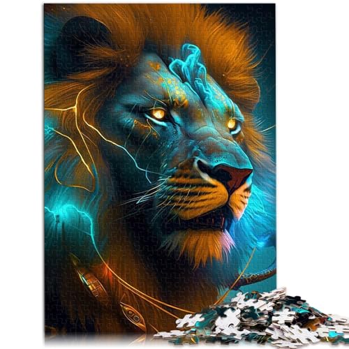 Puzzle für Erwachsene Der König Aller 1000-teiligen Puzzles für Erwachsene 19,7 x 29,5 Zoll Holzpuzzle Lernspielzeug Familienspiele für Teenager und Kinder von DLBHSG