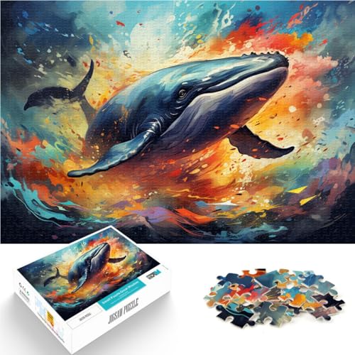 Puzzle für Erwachsene Fantasietiere 1000-teiliges Puzzle 49,7 x 75,4 cm Holzpuzzle Denkspiel Geeignet für Erwachsene und Jugendliche ab 14 Jahren von DLBHSG