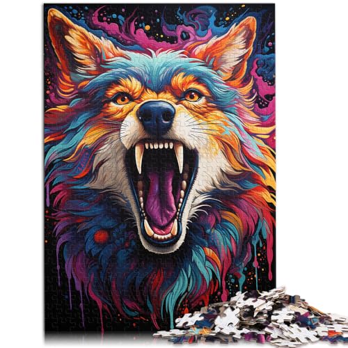 Puzzle für Erwachsene Fantasy-Fuchs 1000-teiliges Puzzle für Erwachsene 19,7 x 29,5 Zoll Holzpuzzle Weihnachts- und Geburtstagsgeschenke für Erwachsene und Kinder ab 14 Jahren von DLBHSG