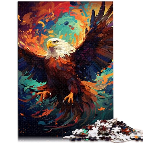 Puzzle für Erwachsene Kunstadler 1000-teiliges Puzzle 19,7 x 29,5 Zoll Holzpuzzle Lernspiele für Erwachsene und Kinder ab 14 Jahren von DLBHSG