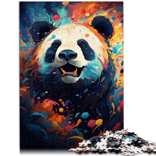 Puzzle für Erwachsene Tierpanda Puzzle 1000 Teile 19,7 x 29,5 Zoll Holzpuzzle Spielzeug Denkspiel Geeignet für Kinder ab 14 Jahren von DLBHSG