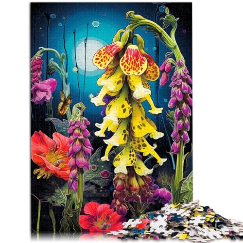 Puzzle für Erwachsene gelbe Rassel 1000 Teile Puzzle 49,6 x 74,4 cm Holzpuzzle Spiele Spielzeug Geschenk für Erwachsene und Kinder ab 14 Jahren von DLBHSG