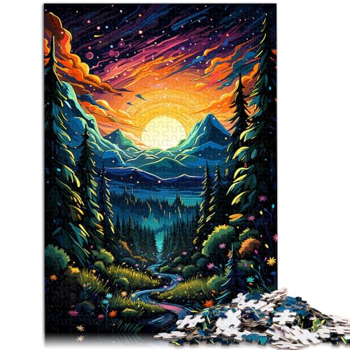 Puzzle für Erwachsene mit 1000 Teilen Sternenwald Spielzeug Denkspiel 26 x 38 cm zum Stressabbau schwierige Herausforderung für Teenager ab 14 Jahren Puzzle für Erwachsene mit 1000 Teilen Sternenwald Spielzeug Denkspiel 26 x 38 cm zum Stressabbau schwierige Herausforderung für Teenager ab 14 Jahren von DLBHSG