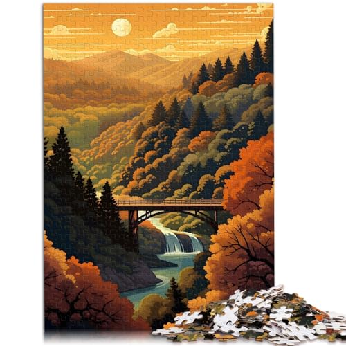 Puzzle für Erwachsene wunderbare Welt 1000-teiliges Puzzle 49,7 x 75,4 cm Holzpuzzle Denkspiel für Erwachsene und Kinder ab 14 Jahren von DLBHSG