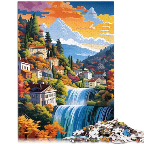 Puzzle für Erwachsene wunderbare Welt 1000-teiliges Puzzle50x75cm Holzpuzzle Denkspiel für Erwachsene und Jugendliche ab 14 Jahren von DLBHSG