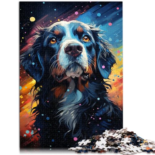 Puzzle für Kunsthunde 1000-teiliges Puzzle 49,7 x 75,4 cm Holzpuzzle tolle Geschenke und Spielzeuge für Erwachsene und Kinder ab 14 Jahren von DLBHSG