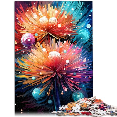 Puzzle zum Thema Blumen 1000 Teile Puzzle für Erwachsene 49,6 x 75,6 cm Holzpuzzle Lernspiel für Erwachsene und Kinder ab 14 Jahren von DLBHSG