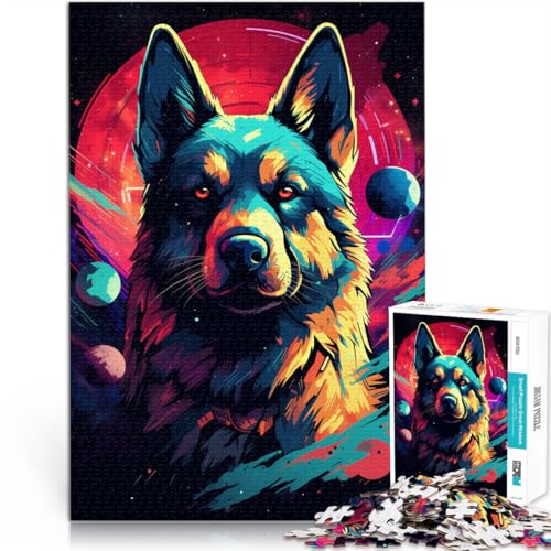 Puzzles Astronaut Shepherd 1000-teiliges Puzzle Lernspiele 19,7 Zoll x 29,5 Zoll Holzpuzzle LernpuzzleFamilienspiel Geeignet für Erwachsene und Jugendliche ab 14 Jahren von DLBHSG