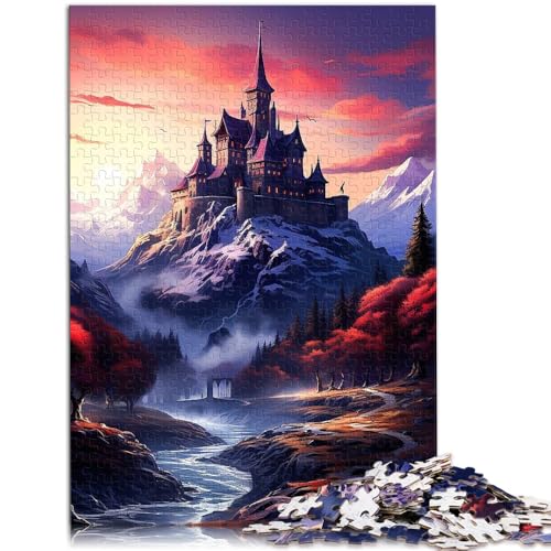 Puzzles Erwachsene und Kinder künstlerische Landschaft Puzzles Erwachsene 1000 Teile 49,7 x 75,4 cm Holzpuzzle Erwachsene Puzzle-Geschenke geeignet Erwachsene von DLBHSG