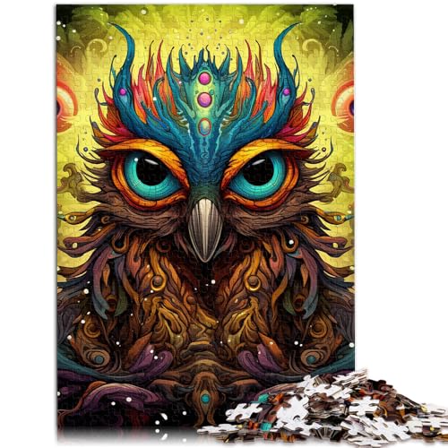 Puzzles for Art Tiere Pfau 1000-teiliges Puzzle 19,7 x 29,5 Zoll Holzpuzzle tolles Erwachsene und Jugendliche ab 14 Jahren von DLBHSG