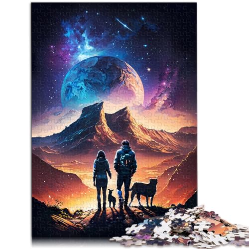 Puzzles für Erwachsene Fantasy-Grüner Teufel 1000-teiliges Puzzle für Erwachsene 19,7 x 29,5 Zoll Holzpuzzle Denkspiel für Erwachsene und Kinder ab 14 Jahren von DLBHSG