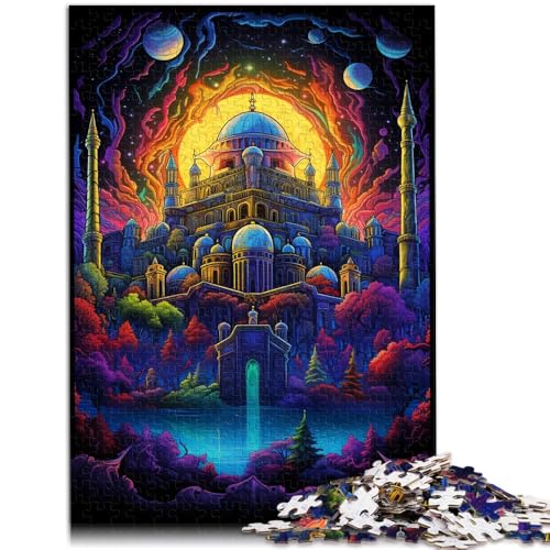 Puzzles für Erwachsene Türkiye Hagia Sophia Puzzles für Erwachsene 1000 Puzzle-Spielzeug 19,7 x 29,5 Zoll Holzpuzzle Geburtstagsgeschenk Geschenke für Erwachsene von DLBHSG