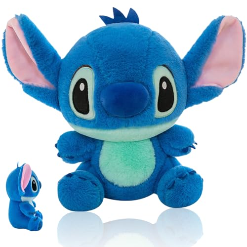 Stitch Kuscheltier, 25 cm Lilo und Stitch Plüschfigur, Stofftier Stich Plüschtier Geeignet für Kinderfeste Weihnachten Geschenk von DLMSYBF