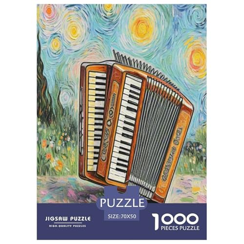 Akkordeon Puzzles 1000 Teile Schwer Puzzle Spielzeug Pädagogisches Spiel Impossible Herausforderungsspielzeug Für Erwachsene Und Kinder in Bewährter 70x50cm/1000pcs Akkordeon Puzzles 1000 Teile Schwer Puzzle Spielzeug Pädagogisches Spiel Impossible Herausforderungsspielzeug Für Erwachsene Und Kinder in Bewährter 70x50cm/1000pcs von DLONIRPEX