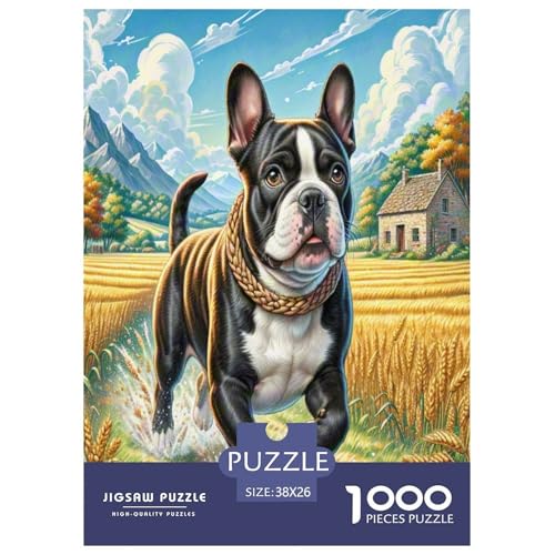 Bulldog Terrier Puzzle 1000 Teile Schwer Puzzle Spielzeug Lernspiel Impossible Herausforderungsspielzeug Für Erwachsene Kinder 38x26cm/1000pcs Bulldog Terrier Puzzle 1000 Teile Schwer Puzzle Spielzeug Lernspiel Impossible Herausforderungsspielzeug Für Erwachsene Kinder 38x26cm/1000pcs von DLONIRPEX