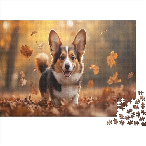 Corgi Puzzle 1000 Teile Puzzle Für Erwachsene Und Kinder Ab 14 Jahren Puzzel 1000pcs (75x50cm) von DLONIRPEX