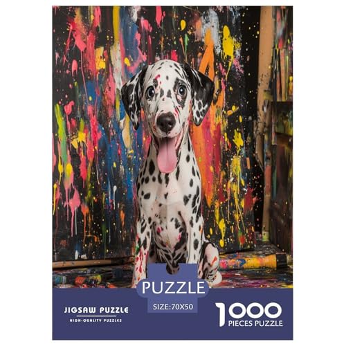 DALMATISCHE Puzzles 1000 Teile Schwer Puzzle Spielzeug Pädagogisches Spiel Impossible Herausforderungsspielzeug Für Erwachsene Kinder 70x50cm/1000pcs DALMATISCHE Puzzles 1000 Teile Schwer Puzzle Spielzeug Pädagogisches Spiel Impossible Herausforderungsspielzeug Für Erwachsene Kinder 70x50cm/1000pcs von DLONIRPEX