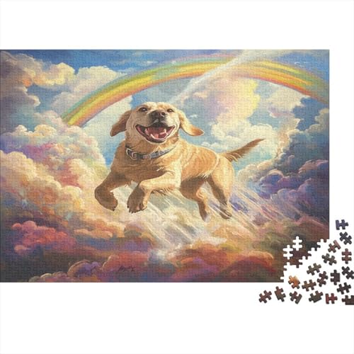 Der Labrador Retriever Puzzlespiel 1000 Teile Puzzle Für Erwachsene Und Kinder Ab 14 Jahren, Puzzle Erwachsenen Puzzlespi Puzzel 1000pcs (75x50cm) von DLONIRPEX