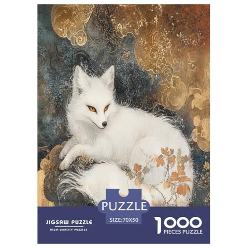 Fox Puzzle 1000 Teile Schwer Puzzle Spielzeug Pädagogisches Spiel Impossible Herausforderungsspielzeug Für Erwachsene Und Kinder in Bewährter 70x50cm/1000pcs Fox Puzzle 1000 Teile Schwer Puzzle Spielzeug Pädagogisches Spiel Impossible Herausforderungsspielzeug Für Erwachsene Und Kinder in Bewährter 70x50cm/1000pcs von DLONIRPEX