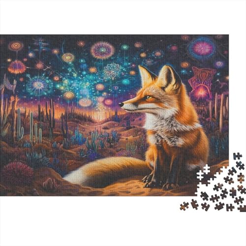 Fuchs Puzzlespiel 1000 Teile Jigsaw Puzzle 1000 Puzzle FüR Erwachsene Kinder Senioren Erwachsenen Puzzlespiel Puzzel 1000pcs (75x50cm) von DLONIRPEX