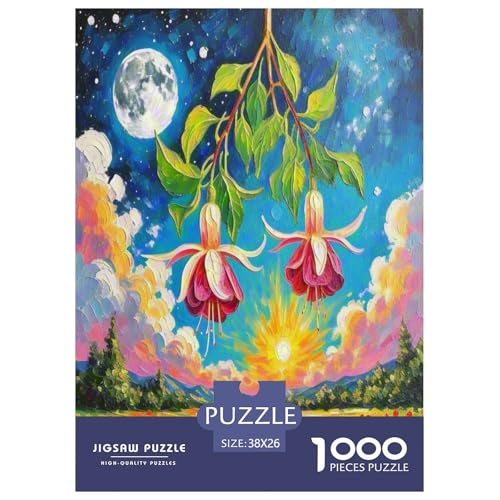 Fuchsien Puzzle 1000 Teile Schwer Puzzle Spielzeug Lernspiel Impossible Herausforderung Spielzeug Für Erwachsene Und Kinder in Bewährter 38x26cm/1000pcs Fuchsien Puzzle 1000 Teile Schwer Puzzle Spielzeug Lernspiel Impossible Herausforderung Spielzeug Für Erwachsene Und Kinder in Bewährter 38x26cm/1000pcs von DLONIRPEX