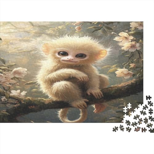 Golden AFFE Puzzlespiel 1000 Teile Puzzle Für Erwachsene Und Kinder Ab 14 Jahren, Puzzle Erwachsenen Puzzlespi Puzzel 1000pcs (75x50cm) von DLONIRPEX