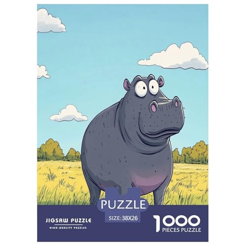 Hippo Puzzle 1000 Teile Schwer Puzzle Spielzeug Lernspiel Impossible Herausforderung Spielzeug Für Erwachsene Kinder 38x26cm/1000pcs Hippo Puzzle 1000 Teile Schwer Puzzle Spielzeug Lernspiel Impossible Herausforderung Spielzeug Für Erwachsene Kinder 38x26cm/1000pcs von DLONIRPEX