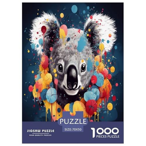 Koala Puzzles 1000 Teile Schwer Puzzle Spielzeug Pädagogisches Spiel Impossible Herausforderungsspielzeug Für Erwachsene Und Kinder Ab 12 Jahren 70x50cm/1000pcs Koala Puzzles 1000 Teile Schwer Puzzle Spielzeug Pädagogisches Spiel Impossible Herausforderungsspielzeug Für Erwachsene Und Kinder Ab 12 Jahren 70x50cm/1000pcs von DLONIRPEX