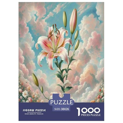 Lilie Puzzles 1000 Teile Schwer Puzzle Spielzeug Lernspiel Impossible Herausforderung Spielzeug Für Erwachsene Und Kinder Ab 14 Jahren 38x26cm/1000pcs Lilie Puzzles 1000 Teile Schwer Puzzle Spielzeug Lernspiel Impossible Herausforderung Spielzeug Für Erwachsene Und Kinder Ab 14 Jahren 38x26cm/1000pcs von DLONIRPEX