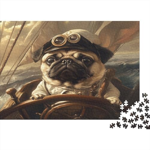 Mops Puzzle 1000 Teile Erwachsener Kniffel Spaß Für Die Ganze Familie - Abwechslungsreiche 1000 Puzzleteilige Motive Puzzlespiel Erwachsene, Puzzel 1000pcs (75x50cm) von DLONIRPEX