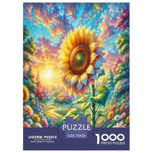 Sonnenblumen Puzzles 1000 Teile Schwer Puzzle Spielzeug Pädagogisches Spiel Impossible Herausforderung Spielzeug Für Erwachsene Kinder 70x50cm/1000pcs Sonnenblumen Puzzles 1000 Teile Schwer Puzzle Spielzeug Pädagogisches Spiel Impossible Herausforderung Spielzeug Für Erwachsene Kinder 70x50cm/1000pcs von DLONIRPEX