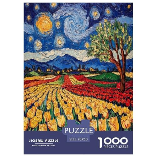 Tulpen Puzzles 1000 Teile Schwer Puzzle Spielzeug Pädagogisches Spiel Impossible Herausforderung Spielzeug Für Erwachsene Kinder 70x50cm/1000pcs Tulpen Puzzles 1000 Teile Schwer Puzzle Spielzeug Pädagogisches Spiel Impossible Herausforderung Spielzeug Für Erwachsene Kinder 70x50cm/1000pcs von DLONIRPEX