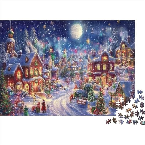 Weihnachtsbaum Puzzle 1000 Teile Für Erwachsene Und Kinder Ab 14 Jahren Für Stressabbauer Puzzel 1000pcs (75x50cm) von DLONIRPEX