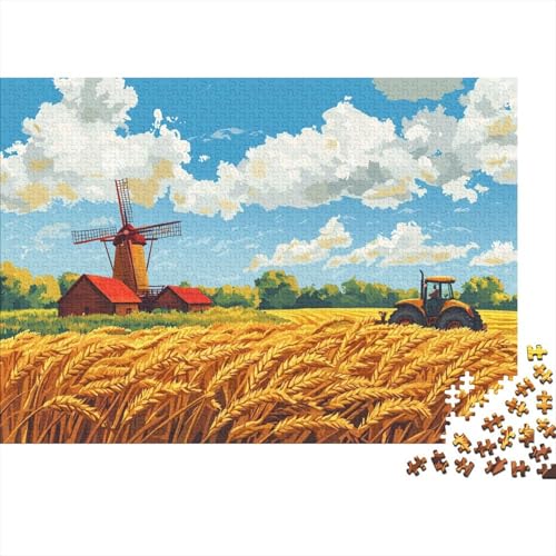 Zugmaschine 1000 Stück Puzzles Für Erwachsene Teenager Stress Abbauen Familien-Puzzlespiel 1000-teiliges Puzzle Kinder Lernspiel Spielzeug Geschenk Puzzel 1000pcs (75x50cm) von DLONIRPEX