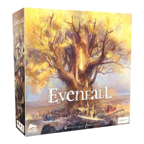 DLP Games: Evenfall – Strategie-Brettspiel, Engine-Builder-Kartenspiel, Grenzen der Realität & Übernatürliche Auflösung, ab 14 Jahren, 1-4 Spieler, 60+ Minuten von DLP Games