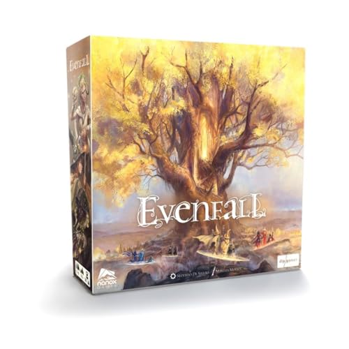 DLP Games: Evenfall – Strategie-Brettspiel, Engine-Builder-Kartenspiel, Grenzen der Realität & Übernatürliche Auflösung, ab 14 Jahren, 1-4 Spieler, 60+ Minuten von DLP Games