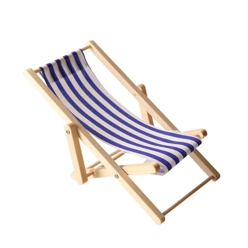 Strandkorb für Puppenhäuser Kleine Holzliege Modell Display Deck 1:12 Modell Spielzeug Mädchen Pretend Play Miniatur Strand Strandkorb für Puppenhäuser Kleine Holzliege Modell Display Deck 1:12 Modell Spielzeug Mädchen Pretend Play Miniatur Strand von DLUKENY