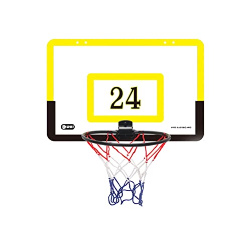 DMAIS Basketballkorb – PVC- Kinder-Basketballkorb | Basketballkorb für Kleinkinder in geeigneter Größe | Einfache Installation des Kinder-Basketballnetzes | Basketballloch für Indoor-Jungen von DMAIS