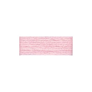 DMC Mouliné Light Effects Stickgarn E818 Soft Pink von DMC